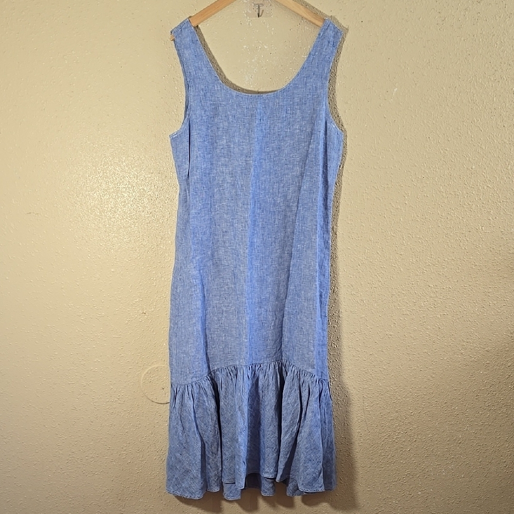 Polo Ralph Luren Linen Drop Waist Dress